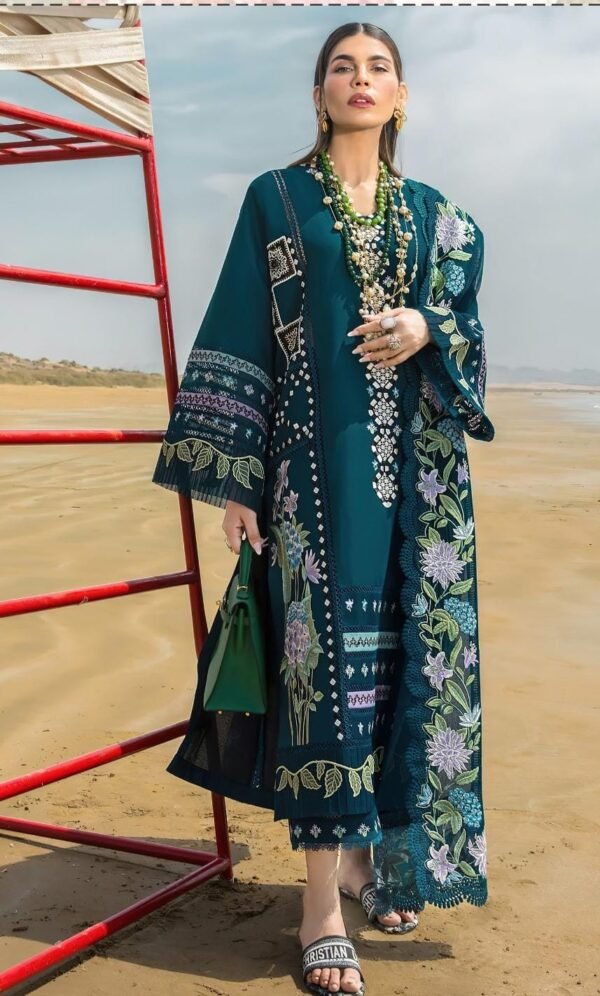 Luxury Lawn *Crimson * 3 pc