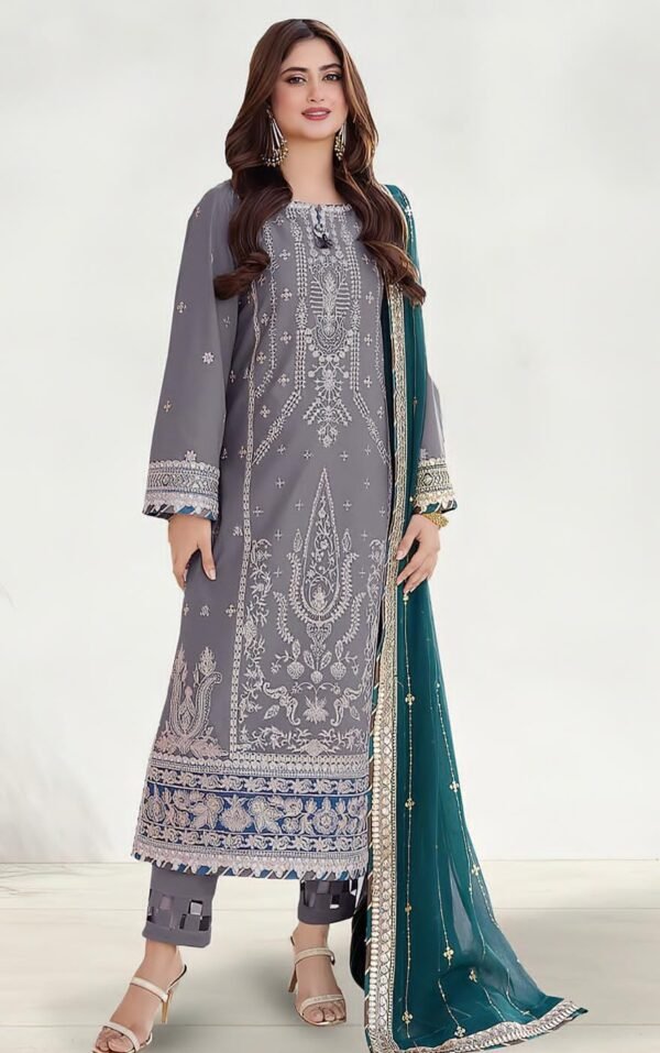 Luxury Lawn 1667 3 pc