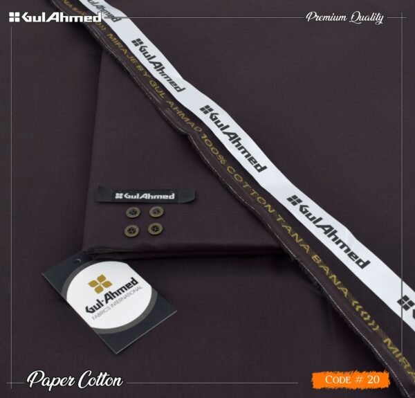 Gul Ahmad Paper Cotton
