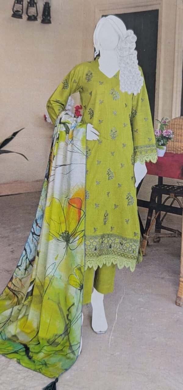 3 pc lawn suit