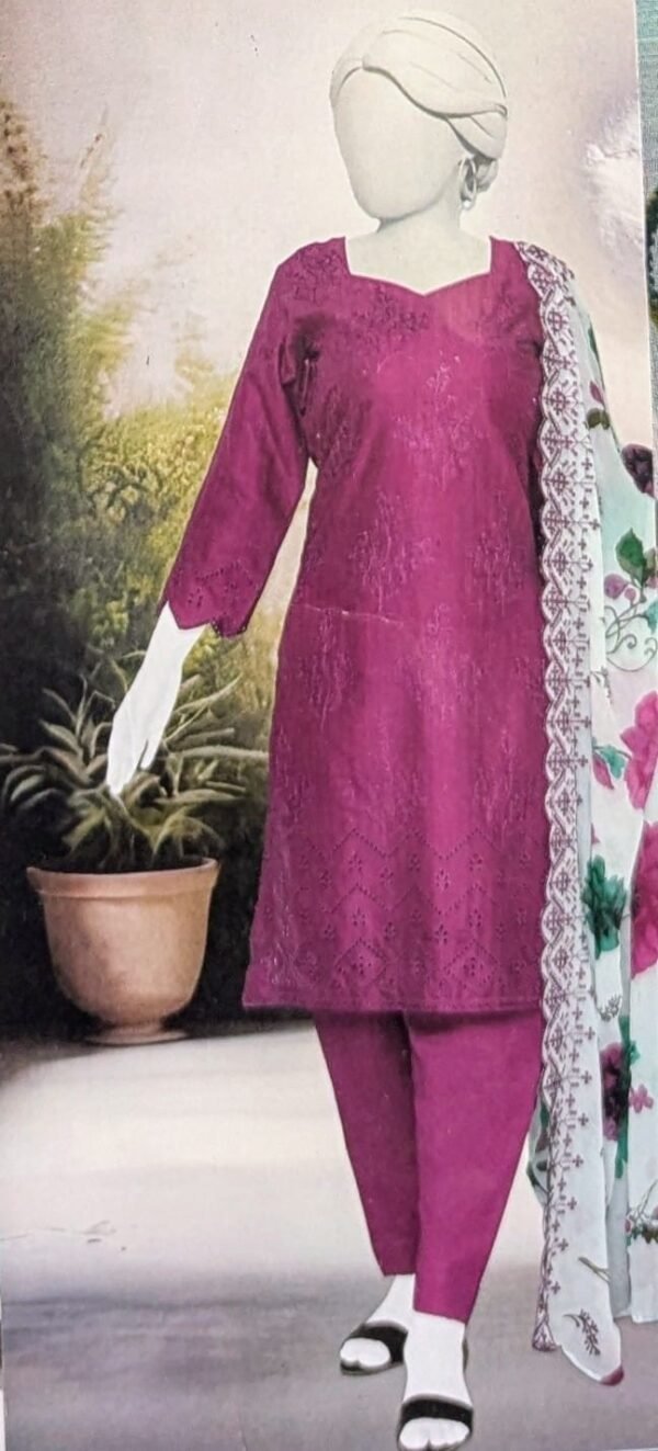 3 pc lawn Suit